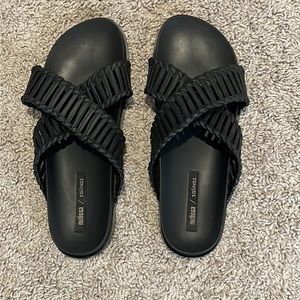 Women’s Melissa x Salinas Black Sandals in Sz 10